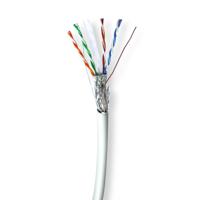 Nedis CCBG8528GY100S netwerkkabel Grijs 100 m Cat6 S/FTP (S-STP) - thumbnail