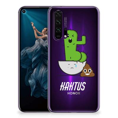 Honor 20 Pro Telefoonhoesje met Naam Cactus Poo