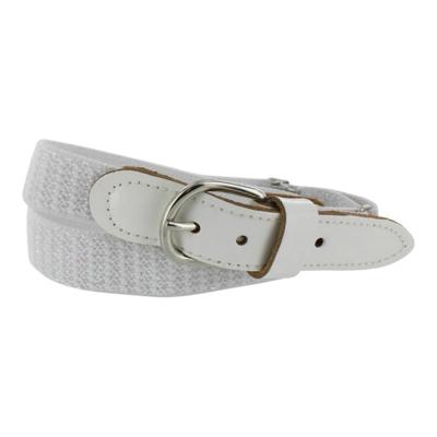 Oxxy elastische verstelbare riem glitter white