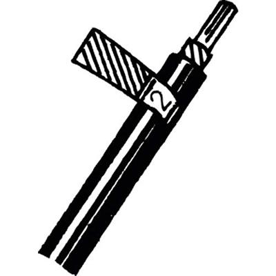 TRU COMPONENTS 1565168 Bedrukte plakmarkering Opdruk A - Z, +, -, 0 - 15 606616