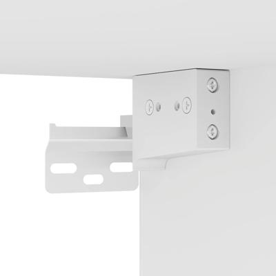 Nachtkastjes 2 st wandgemonteerd 45x26x28,5 cm wit - thumbnail