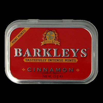 Barkleys Mints cinnamon sugarfree 15 Gram