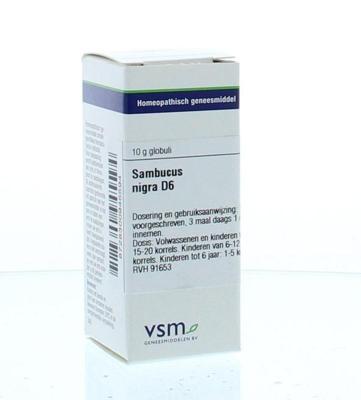 VSM Sambucus nigra D6 10 Gram VSM Sambucus nigra D6 10 Gram