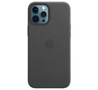 Apple Leather MagSafe Case iPhone 12 Pro Max Black - thumbnail
