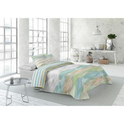 Sprei Pierre Cardin LUGANO Groen Bed van 150 (3 Onderdelen)