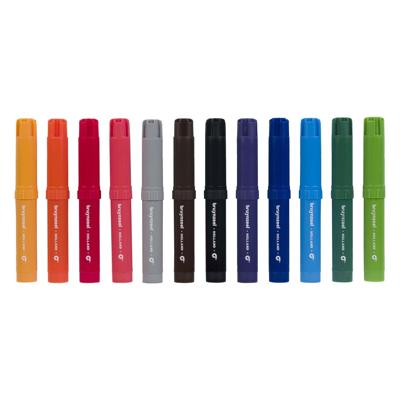 Bruynzeel Big Point Viltstiften 12 Stuks Bruynzeel Big Point Viltstiften 12 Stuks