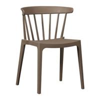 WOOOD Tuin / Eetkamerstoel 'Bliss' kleur Bruin Melange - thumbnail