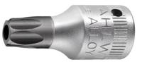 Stahlwille dop torx 1/4"-t9 met boorgat - thumbnail