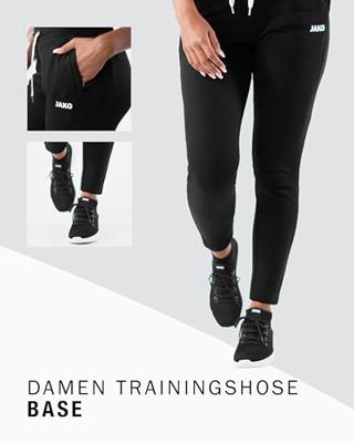 JAKO 8465D Joggingbroek Base Dames - Zwart - 36