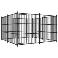 Hondenkennel voor buiten 300x300x185 cm - thumbnail