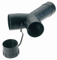 Festool D 50 SV-AS/D 50 V Y-stuk antistatisch voor aansluiten 2 afzuigslangen - 452898 - thumbnail