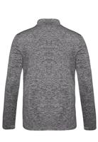 Protest Rewill 1/4 Zip Pully Heren Dark Grey Melee M - thumbnail