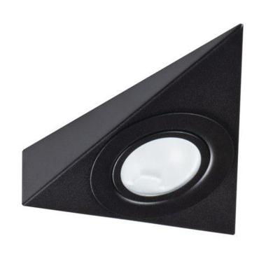 Onderbouwarmatuur Zepo - Zwart - Driekhoek - G4 fitting