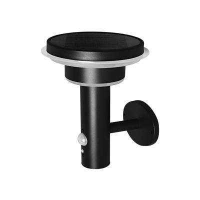 LEDVANCE ENDURA STYLE SOL WALL2CIRCLE6WBK LEDV 4058075392724 Wandlamp op zonne-energie met bewegingsmelder 6 W Zwart