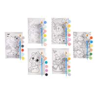 Schilderen op Nummer Schilderset - Set van 12 Schilderijen - thumbnail