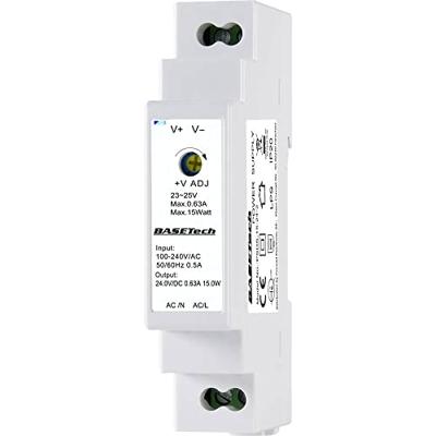 Basetech BT-2250248 DIN-rail netvoeding 24 V 0.63 A 15 W Aantal uitgangen:1 x Inhoud 1 stuk(s) Basetech BT-2250248 DIN-rail netvoeding 24 V 0.63 A 15 W Aantal uitgangen:1 x Inhoud 1 stuk(s)