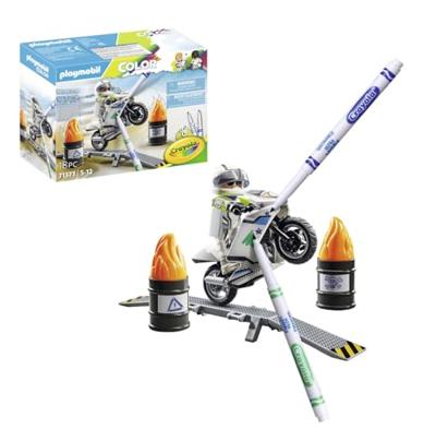 Playmobil color motorcrossmotor - 71377