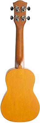 Cascha HH 3964 sopraan ukelele geel met tas en plectra Cascha HH 3964 sopraan ukelele geel met tas en plectra