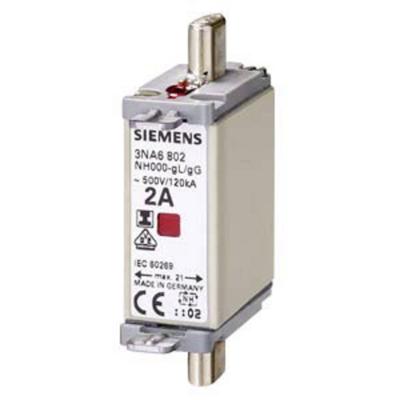 Siemens 3NA6810 Zekeringsinzetstuk Afmeting zekering : 0 25 A 500 V 3 stuk(s)