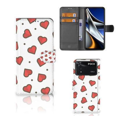 Xiaomi Poco X4 Pro 5G | Telefoon Hoesje | Hearts