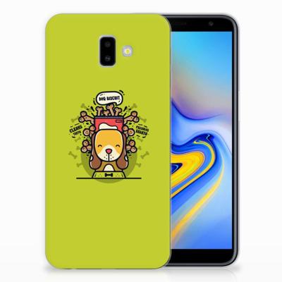 Samsung Galaxy J6 Plus (2018) Telefoonhoesje met Naam Doggy Biscuit Samsung Galaxy J6 Plus (2018) Telefoonhoesje met Naam Doggy Biscuit