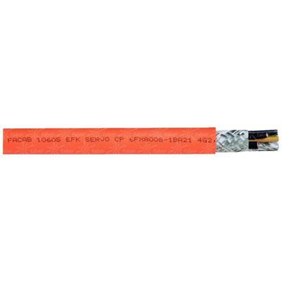 Faber Kabel FACAB EFK SERVO-CP Servokabel 4 G 1.5 mm² Oranje 035285 per meter