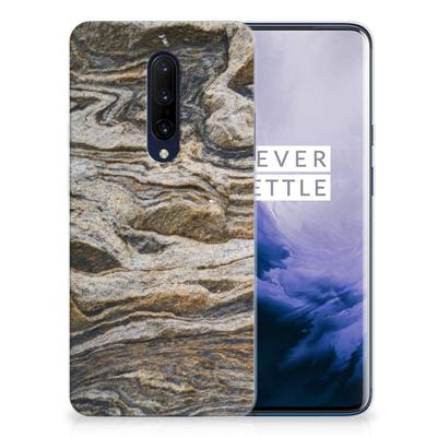 OnePlus 7 Pro | TPU | Siliconen hoesje | Steen