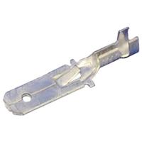 Intercable 180272 Platte stekker (male) Vertint Insteekbreedte: 6.3 mm Insteekdikte: 0.8 mm Ongeïsoleerd Rood 1 stuk(s) - thumbnail