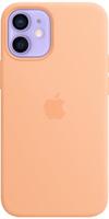 Apple Silicone MagSafe Case iPhone 12 Mini Cantaloupe - thumbnail