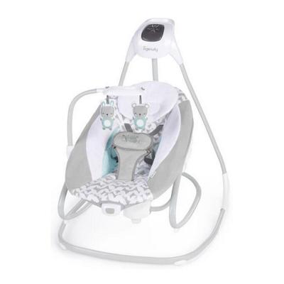 Schommelstoel Ingenuity 2-in-1 Swing Lounger - Raylan Grijs Wit