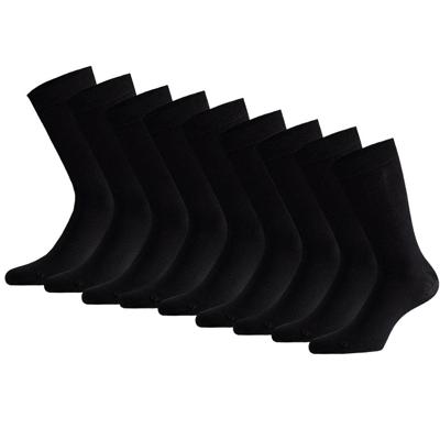 Apollo Sokken Basic Bamboo Zwart 9-pack-35/38