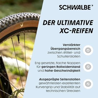 SCHWALBE Rick xc pro - tlr - addix speed - super race - 29x2.25 - transparent sidewall - thumbnail