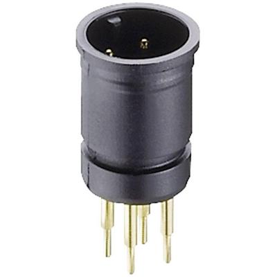 Lumberg Automation 11609-1 Sensor/actuator inbouwconnector M12 Aantal polen (sensoren): 4 Stekker, recht 1 stuk(s)