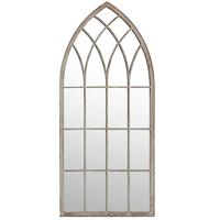 VidaXL Spiegel 70x30 cm ijzer zandkleurig - thumbnail