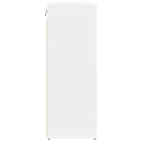 Schoenenkast met plank Wit 77,5 x 30 x 83,5 cm Bewerkt hout - thumbnail