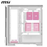 MSI MPG VELOX 300R AIRFLOW PZ Midi Tower Wit - thumbnail