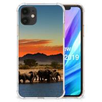 Apple iPhone 11 Case Anti-shock Olifanten - thumbnail