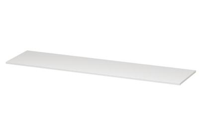 Afdekplaat INK t.b.v. onderkast gelakt 180 cm x 45 cm x 2 cm Hoogglans wit 1240222
