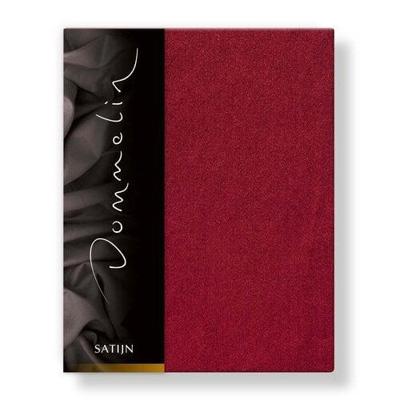 Dommelin Dommelin Hoeslaken Uni Satijn 300TC 580 Rosso 90x200/30
