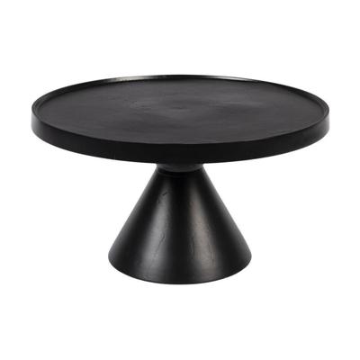 Zuiver Ronde Salontafel 'Floss' 60cm, kleur Zwart