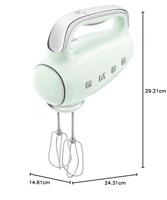 Smeg HMF01PGEU Mixer Groen - thumbnail