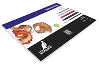 Kangaro K-5551 Tekenblok 210x297mm 200gr 20 Vel, Wit - thumbnail