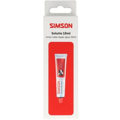 Simson solutie 10ml op kaart