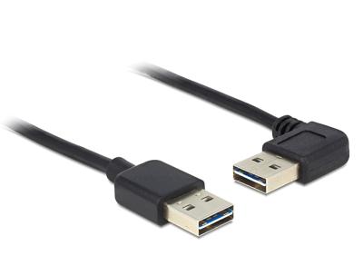 Delock 85557 USB-kabel USB 2.0 USB-A stekker, USB-A stekker 2.00 m Zwart Delock 85557 USB-kabel USB 2.0 USB-A stekker, USB-A stekker 2.00 m Zwart