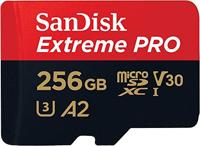 SanDisk Extreme Pro 256GB MicroSDXC 200mb/s UHS-I V30 - thumbnail