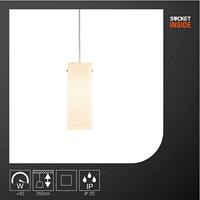 SLV QUADRASS 1003432 Hanglamp E27 40 W Wit - thumbnail