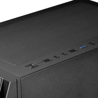 ATX Semi-toren BehuizingMars Gaming MCPRO2 Zwart ARGB - thumbnail