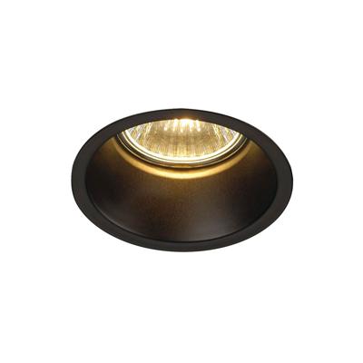 SLV 112910 Horn Inbouwlamp LED GU10 50 W Zwart (mat)