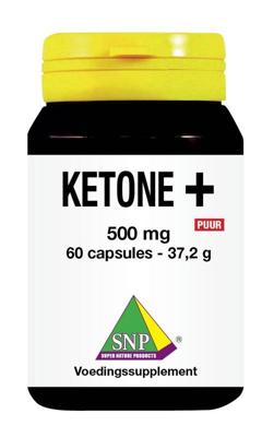 SNP Ketone + 500mg puur 60 Vegetarische capsules SNP Ketone + 500mg puur 60 Vegetarische capsules
