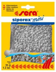 Sera Siporax mini Professional 35g - Langdurig Aquarium Filtermedium voor 100L Tanks